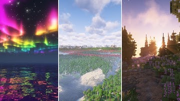 Minecraft Distant Horizons Mod and Complementary Unbound Shader Gameplay | RTX 4060 Laptop