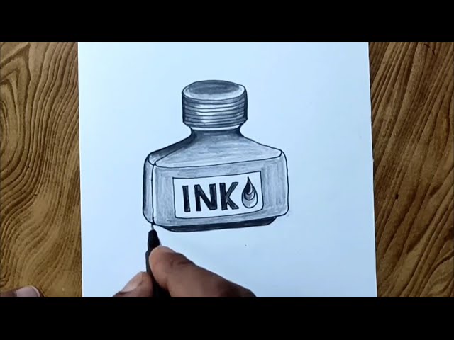 kids drawing tutorial | How to Draw a Ink Pot | Drawings for kids | Episode  - 62 - YouTube