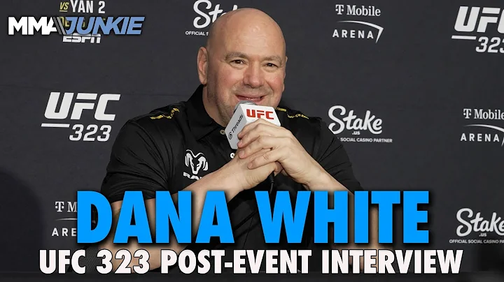 Dana White confirms contract extension, reacts to Petr Yan, Joshua Van title wins | UFC 323