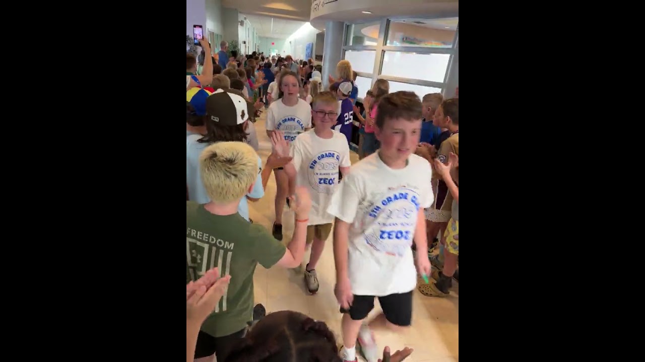 CK Burns School 5th Grade Clap-Out 2025