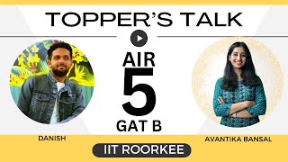 Topper's Talk  DANISH II GAT B AIR 5 I CSIR NET DEC TOPPER I IIT ROORKEE I Bansal Biology Interview