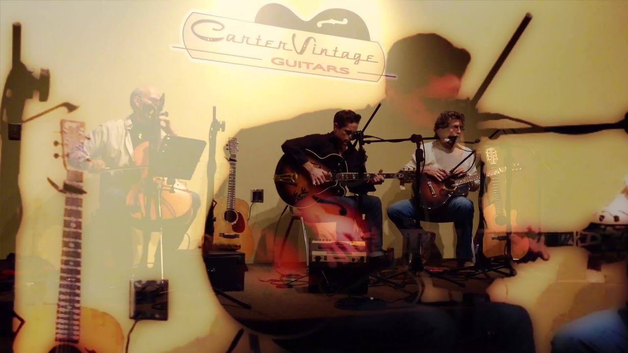 Jonathan Brown at Carter Vintage Guitars (feat. Jeff Gilkinson & Jon Vezner) - YouTube