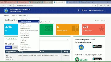 Cara daftar Proposal Tugas Akhir Siakadu Unila 2020