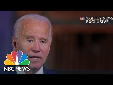 Biden Discusses Plans For First 100 Days In Exclusive Interview | NBC Nightly News