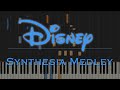 Disney 90's Medley - Synthesia - (Aladdin, Lion King etc)