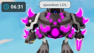 Speedrunning Void Mech with this Strategy lol (Roblox Bedwars)