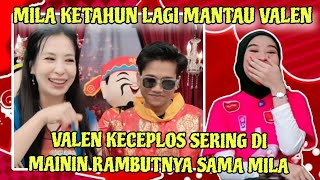 MILA KETAHUAN LAGI MANTAU SUAMINYA KERJA || VALEN KECEPLOSAN SERING DIMAININ RAMBUTNYA SM MILA