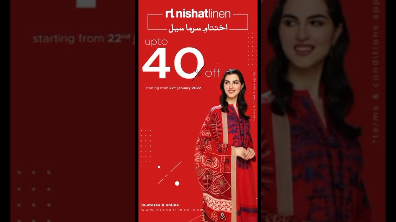 nishat linen winter sale 2021,nishta sale today,nishat sale,nishat linen winter sale 40% off,