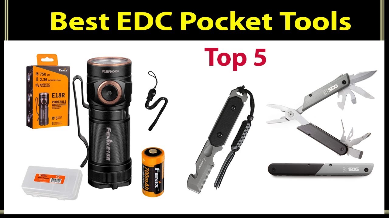 Top 5 Best EDC Pocket Tools 2021