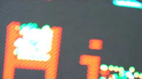 Esp32 driving RGB Panel with grains of sand and morphing clock