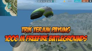 TRIK TERJUN PAYUNG SAMPAI 1000M LEBIH DI GAME BATLEROYALE