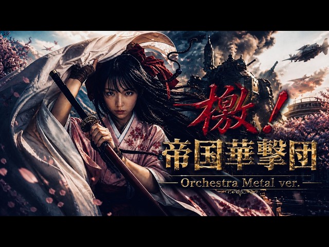 サクラ大戦「檄！帝国華撃団」Orchestra Metal ver.【AI Cover】 - YouTube