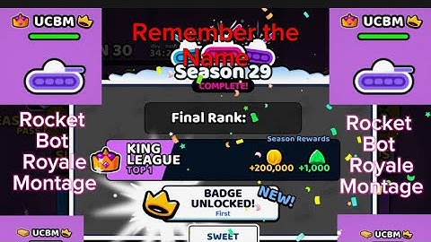 Remember the Name | Rocket Bot Royale Montage