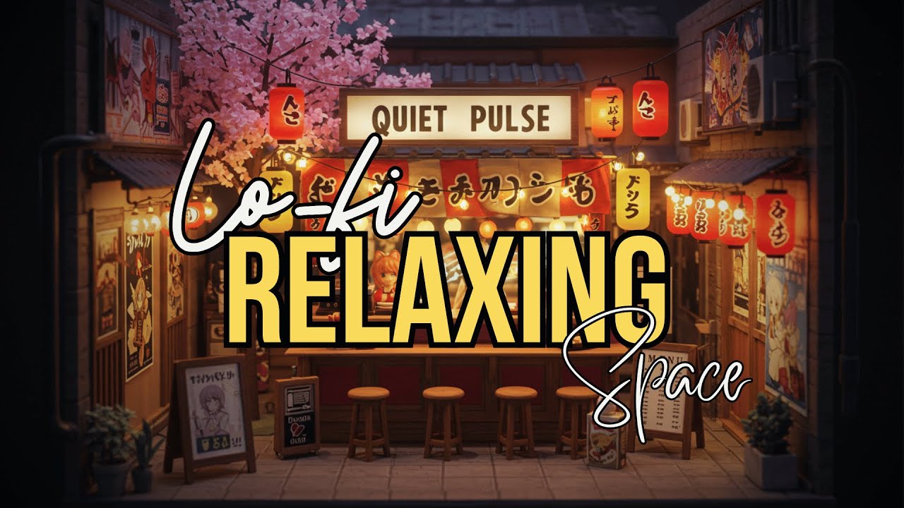 [Quiet Focus Escape 🎧] Lo-fi Piano | Soft Ambient | ADHD Study Flow | Work Without Stress