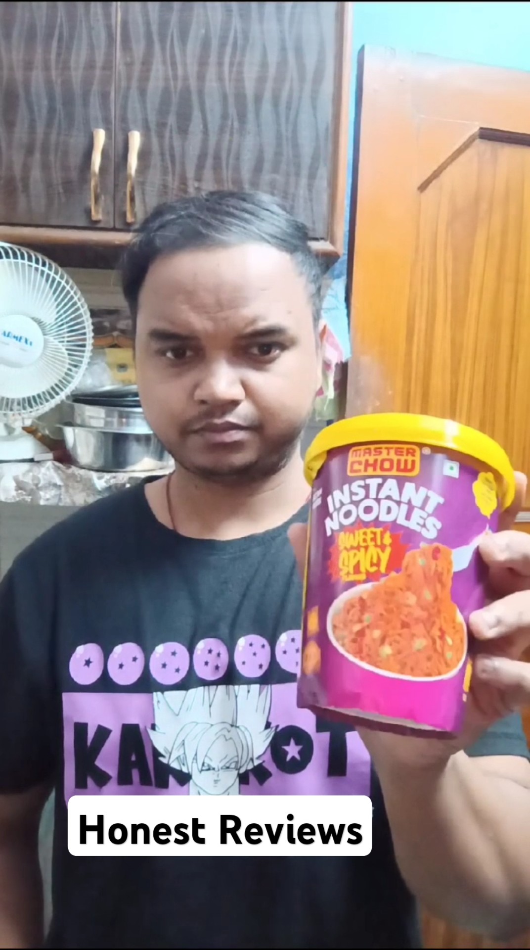 Master Chow Noodles Sweet &amp; Spicy Cup Noodles Reviews #ytshorts #food # ...