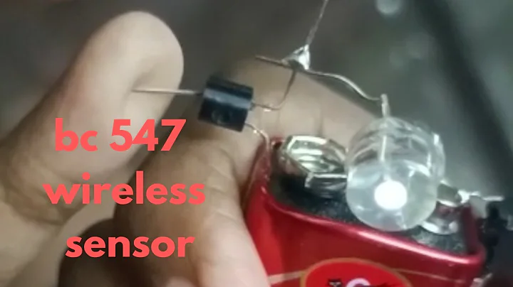 Wireless sensor project/wireless tester/BC547 project/ electronic project @RoshansexperimentZone