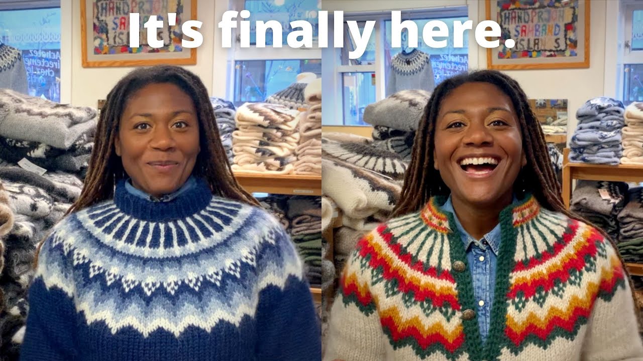 Handmade Icelandic Sweaters - Why They're Unique & Where to Buy Them -  YouTube