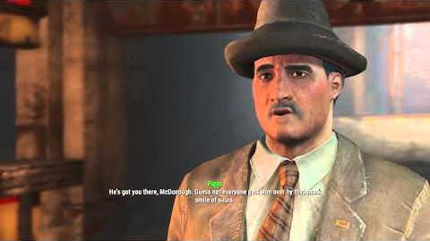 Fallout 4 - Jewel of the Commonwealth: Mayor McDonough Intro (Charisma Used) Dialogue Tree, Piper