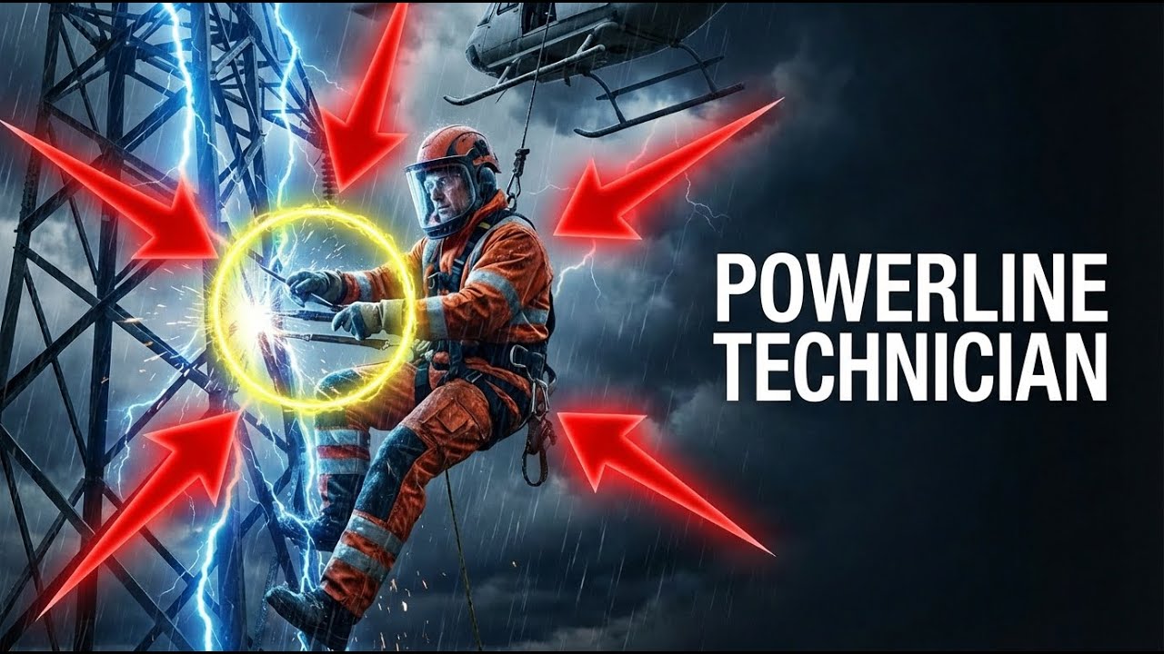 AI Can't Replace This Job....How To become a PowerLine Technician