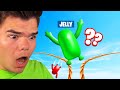 SURVIVE The TIGHTROPE To WIN! (Fallguys)