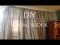 DIY || ROOM DIVIDER FOR UNDER $100