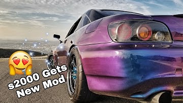 PICKING UP S2000 REAR DIFFUSER