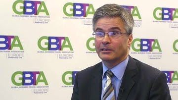 Alex Popovich of IATA at GBTA Europe Conference 2013