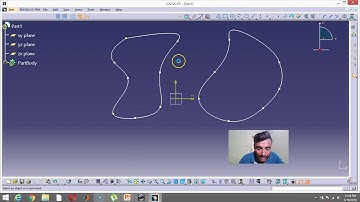 5. 2D modelling in CATIA - conic and spline commands|| CATIA 2D modelling || Best modelling tool