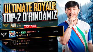 ULTIMATE ROYALE RANG PUW O'ZBEKISTON AKAUNTI DA BOSAMIZ FUL PUSH  #pubg   #live