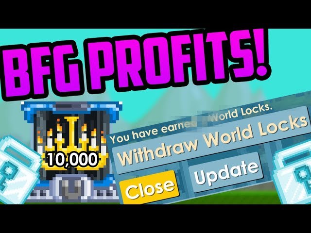 How much profit from 10,000 Chand seed BFG? | Growtopia profit 2019