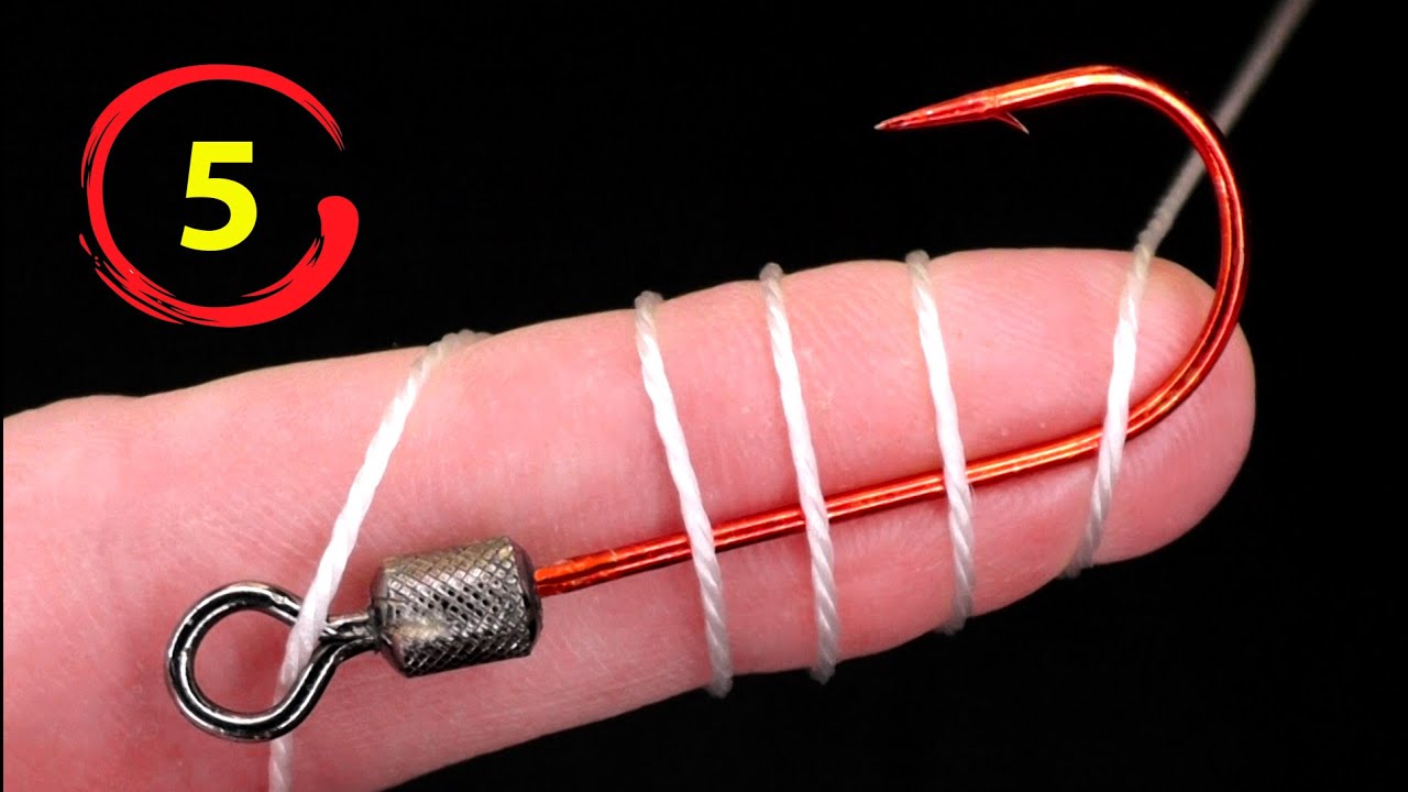 5 MOST FOXY FISHING KNOTS | With Guarantee 200% Best for Hook and Swivel!