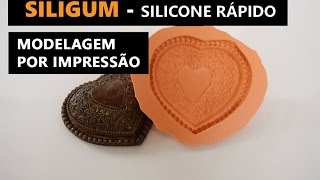 SiliGum - Silicone com textura de massa de modelar | Modelagem por impressão | Moldflex