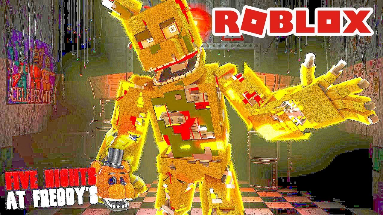 Animatronics Virei O Springtrap Roblox Five Nights At Freddy S Youtube - springtrap roblox