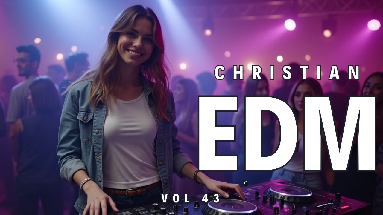 Christian EDM Dance Music 💙💜 New Uplifting Christian Songs Playlist 2025 🎶 Best Christian EDM Songs