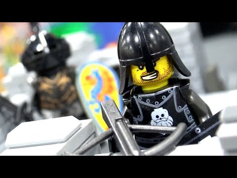 Custom LEGO Black Dragon Treasure Castle