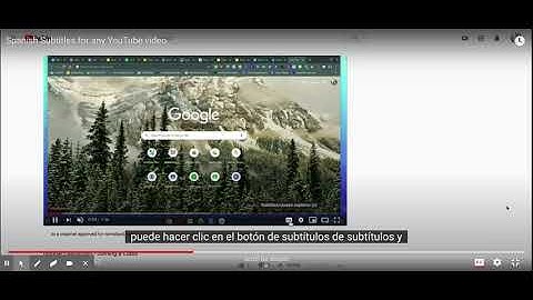 Spanish Subtitles for any YouTube video