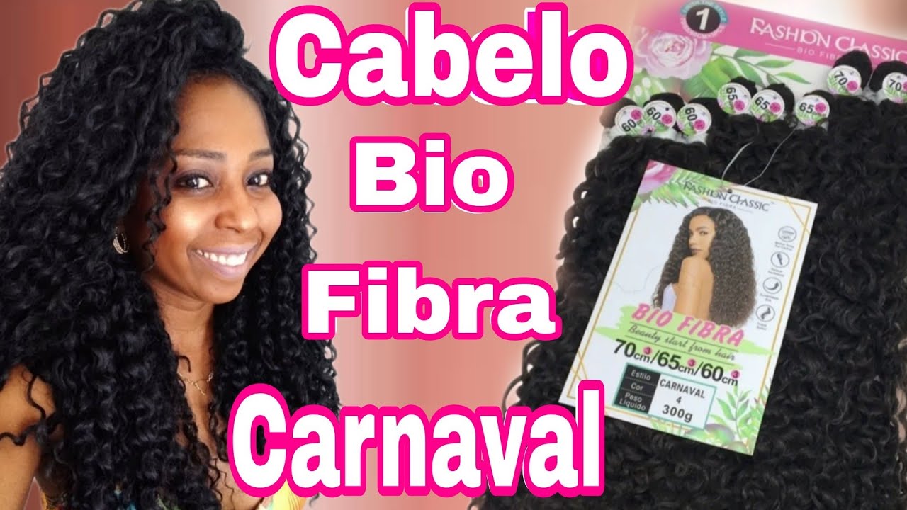 Cabelo Bio Fibra 70cm Lindona Cacheado Fashion Classic