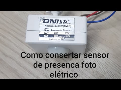 Vídeo: Como Consertar Um Sensor