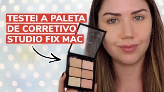 RESENHA PALETA DE CORRETIVOS CREMOSO STUDIO FIX LIGHT MAC COSMETICS