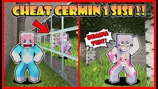 HIDE AND SEEK BUT ATUN USES THE TRANSPARENT WALL CHEAT !! Feat @sapipurba Minecraft