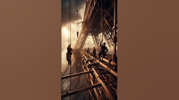 Eiffel Tower Kaise Bana? #EiffelTower #EiffelTowerConstruction #HowItWasBuilt #HistoryVideo