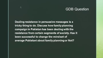 MCM301 GDB Solution 2019