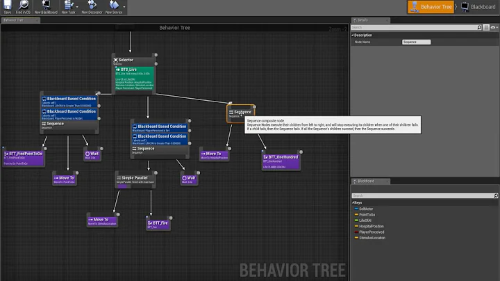 UE4 AI: Getting Values From BlackBoard And Improving Behavior Tree