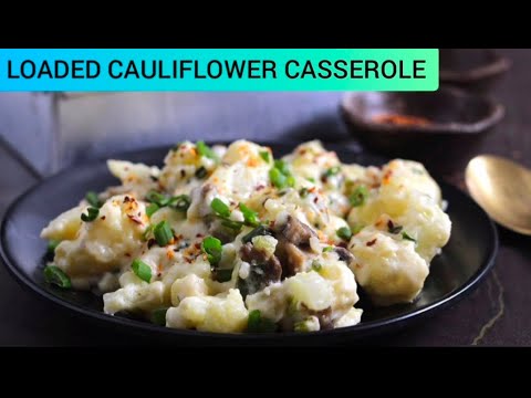 Simple Broccoli Cauliflower Casserole With Mushroom Soup