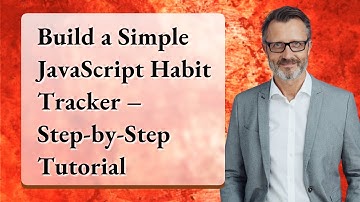 Build a Simple JavaScript Habit Tracker – Step-by-Step Tutorial