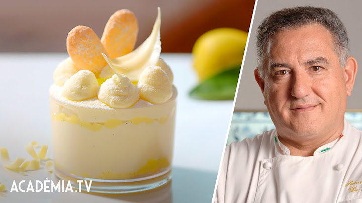 Tiramisù al limone di Amalfi di Sal De Riso