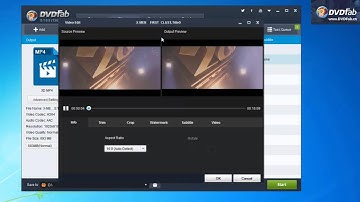 Tutorial on how to convert Bul-ray to 3D MP4 with DVDFab DVD Ripper