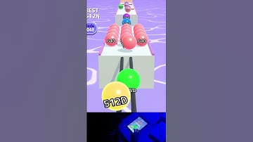 Ball Run 2048 ♾️ INFINITY | High Score Game !!! | Part #095 | EAQ Gaming #games #shorts