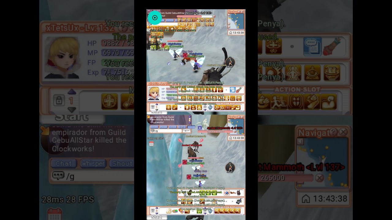 Flyff Universe Blade 1v1 