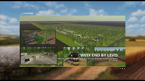 Mouse2222 FS19  WEST END 64X MAP by Levis ( Live Stream)